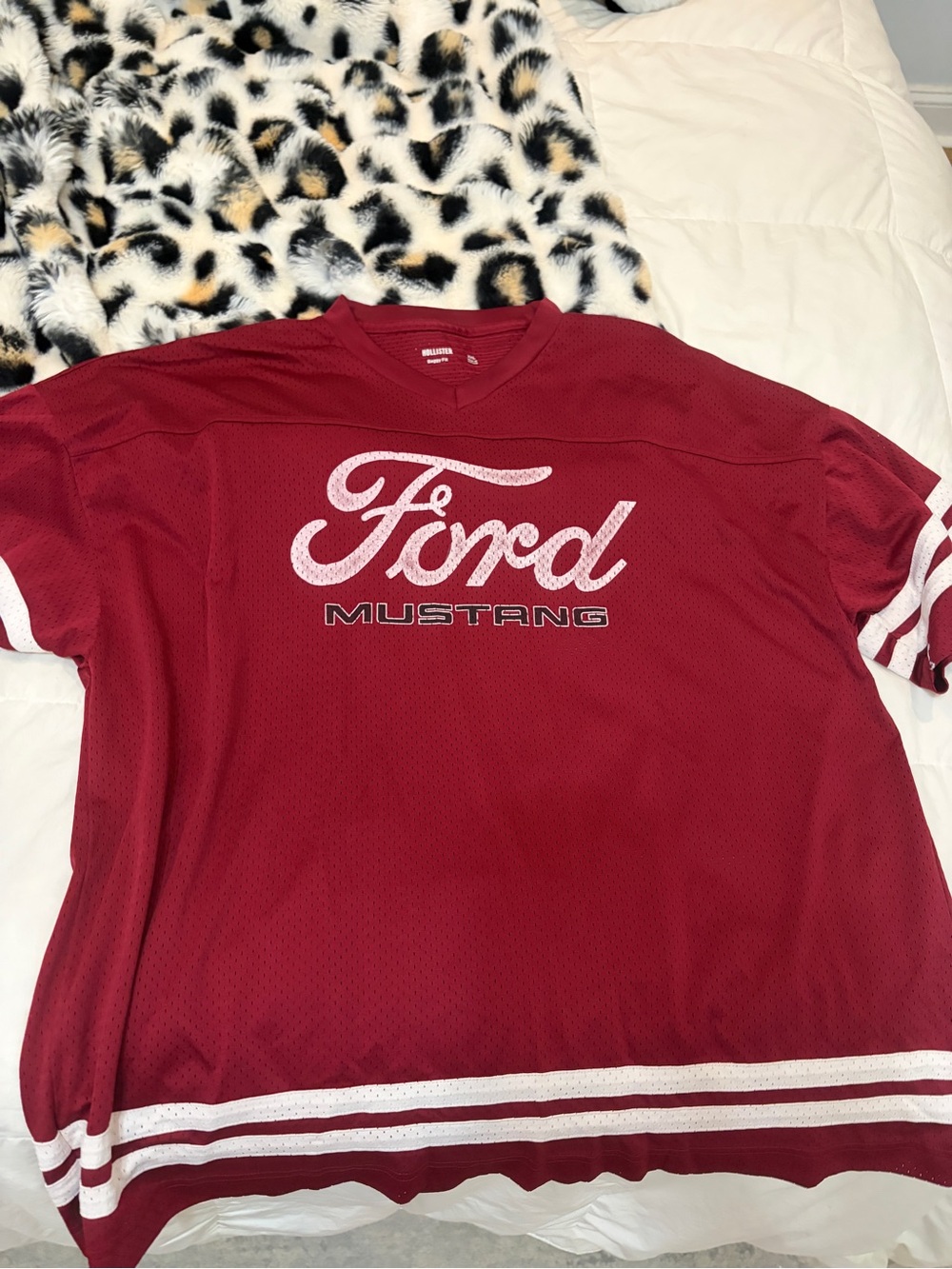 ford mustang jersey tshirt